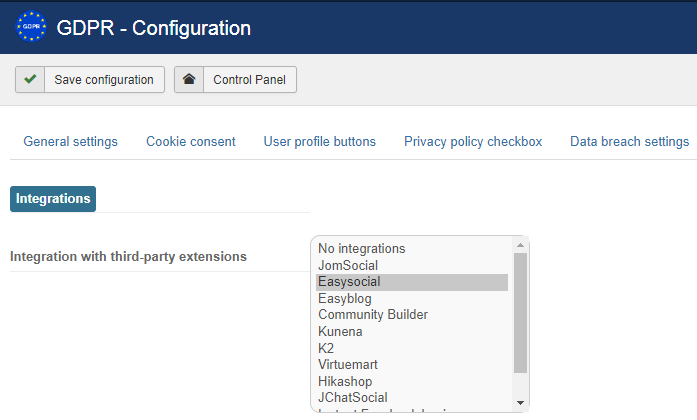 Integrations