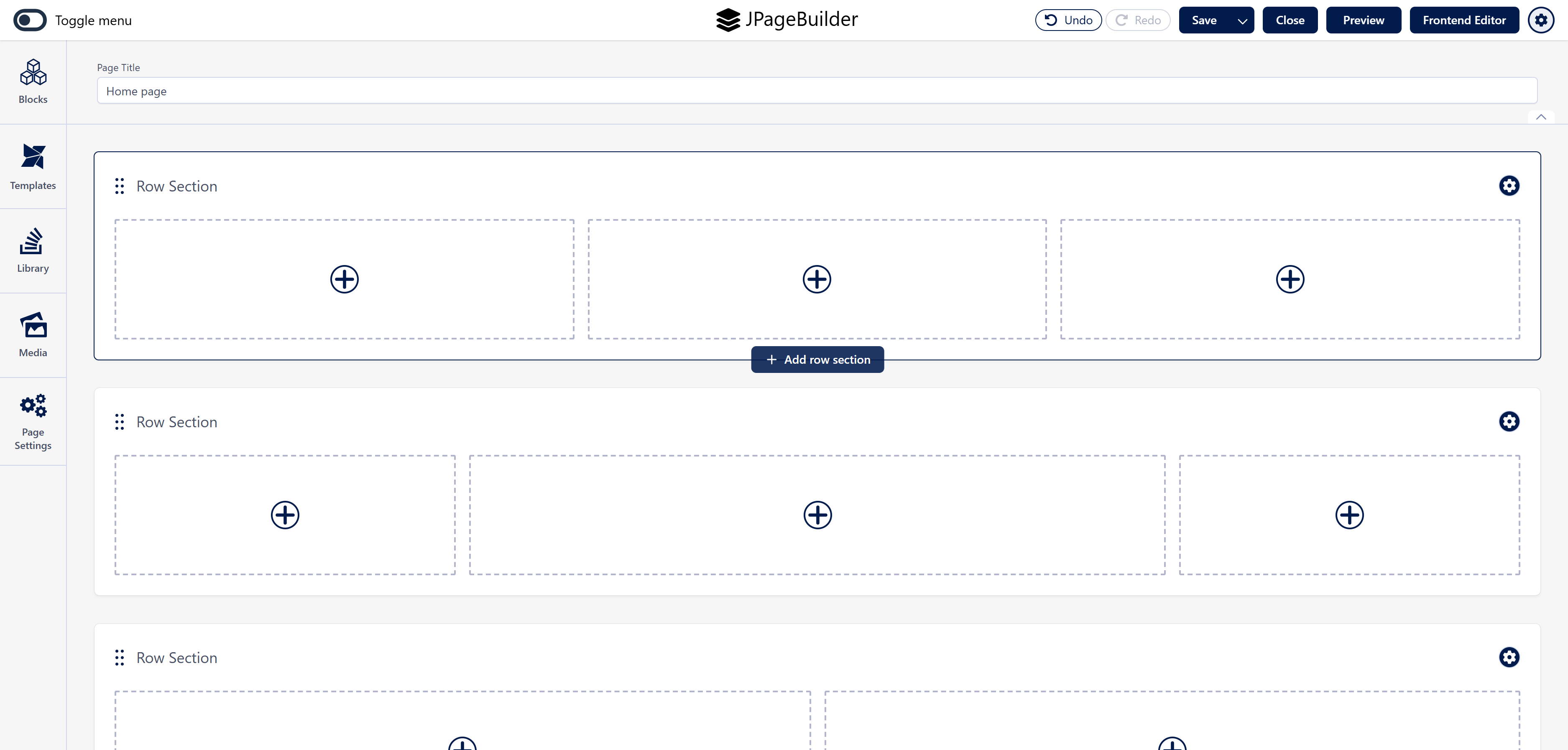 jpagebuilder grid