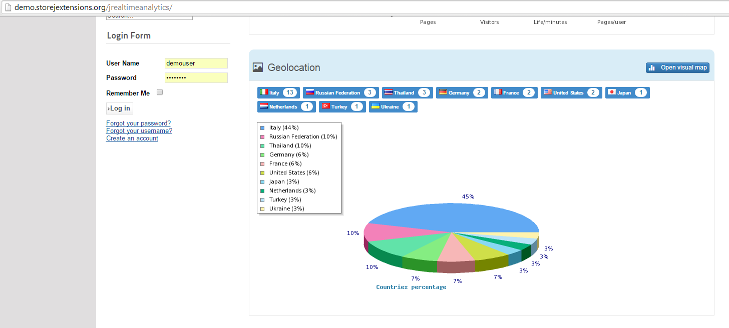 Report geolocation